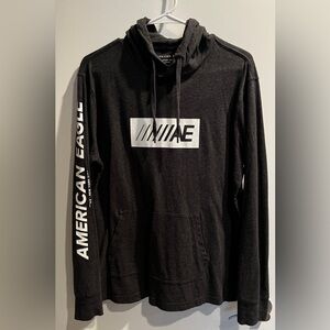 American Eagle Grey Hoodie Great Condition Size Small
